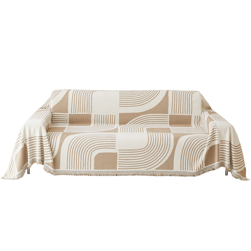 Šaltinio gamyklos tarpvalstybinis šenilinis sofos užvalkalas, pilnas užvalkalas, sutirštintas paprastas „Four Seasons“ universalus sofos pagalvėlės užvalkalas, rankšluostis