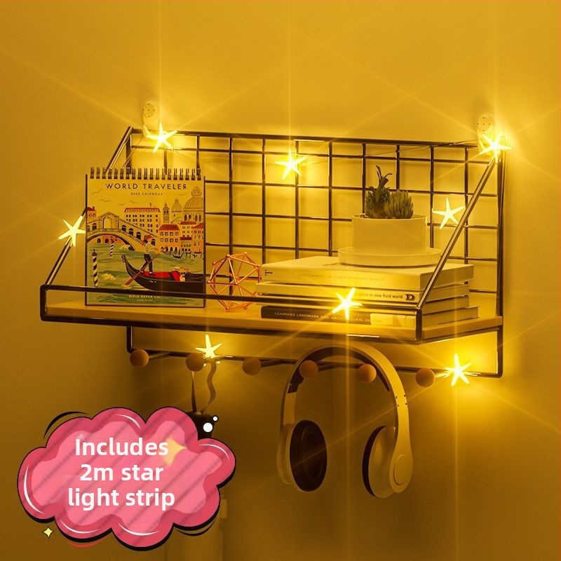 Skylių neturintis sieninis lovos lentynos bendrabučio sieninis pakabinamas krepšelių laikymo stovas, didmeninė prekyba