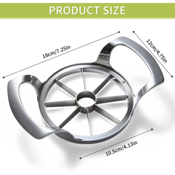Cinko lydinio obuolių pjaustyklė vaisių pjaustytuvas virtuvės įrankių pjaustytuvas daugiafunkcis vaisių pjaustytuvas