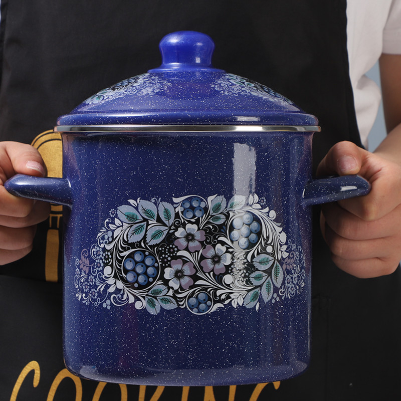 Email Email Seapekiõlipaak Kõrge tünniga emailiga mahuti Õlipipraõlipaak Teepurk Email