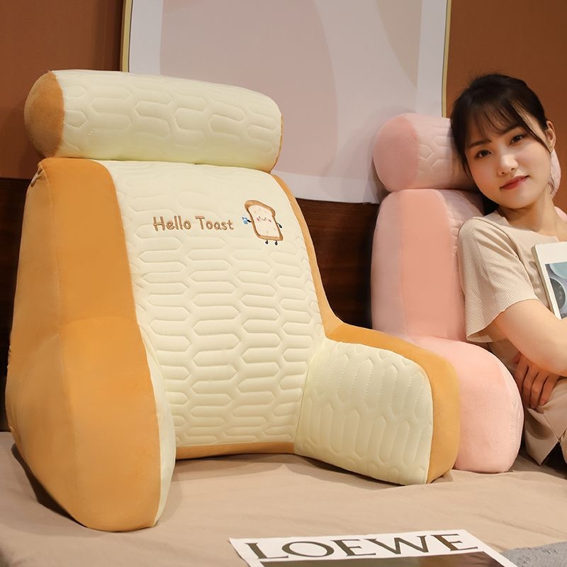 Šildytuvas Latekso ledo šilko lovos pagalvėlė Minkštas krepšys Lovos pagalvė Bendrabučio didelė nugaros pagalvėlė Pagalvė Sofa Juosmens apsaugos pagalvė