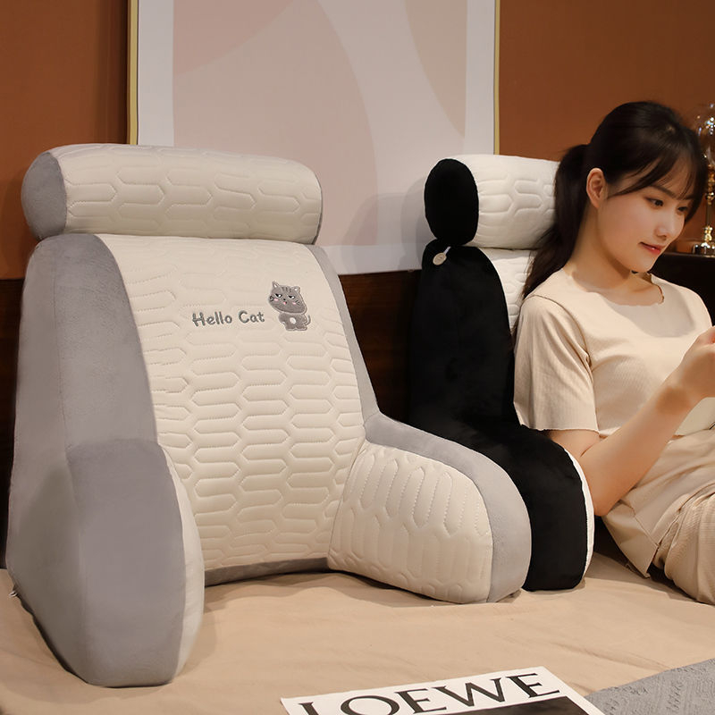 Šildytuvas Latekso ledo šilko lovos pagalvėlė Minkštas krepšys Lovos pagalvė Bendrabučio didelė nugaros pagalvėlė Pagalvė Sofa Juosmens apsaugos pagalvė