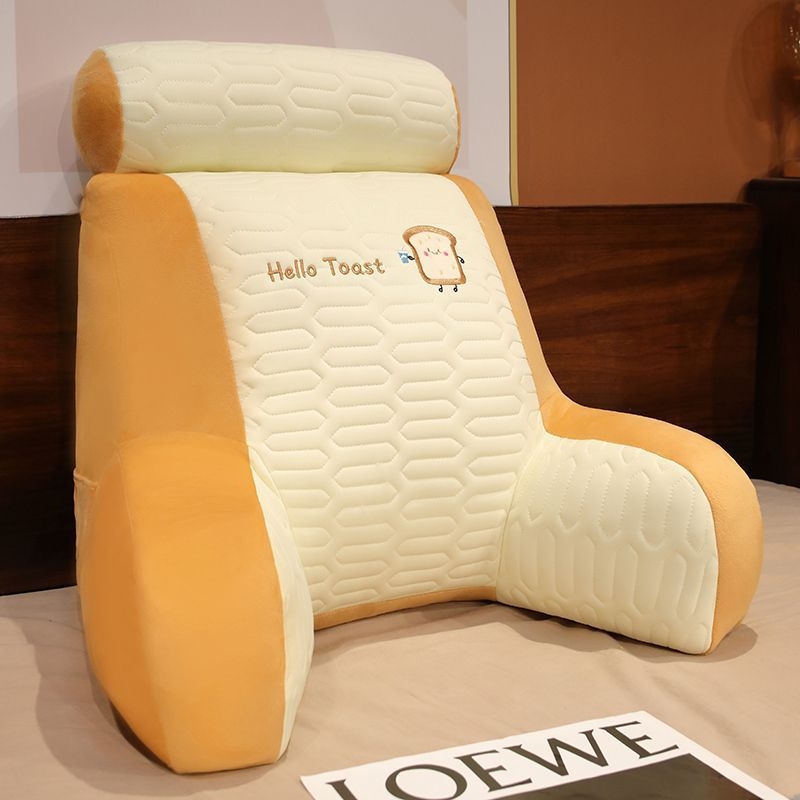 Šildytuvas Latekso ledo šilko lovos pagalvėlė Minkštas krepšys Lovos pagalvė Bendrabučio didelė nugaros pagalvėlė Pagalvė Sofa Juosmens apsaugos pagalvė