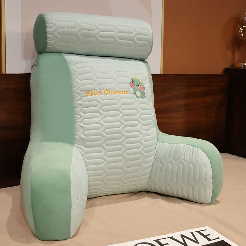 Šildytuvas Latekso ledo šilko lovos pagalvėlė Minkštas krepšys Lovos pagalvė Bendrabučio didelė nugaros pagalvėlė Pagalvė Sofa Juosmens apsaugos pagalvė