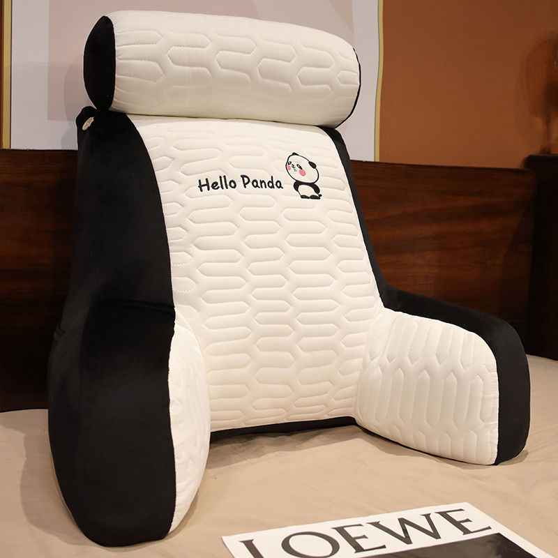 Šildytuvas Latekso ledo šilko lovos pagalvėlė Minkštas krepšys Lovos pagalvė Bendrabučio didelė nugaros pagalvėlė Pagalvė Sofa Juosmens apsaugos pagalvė