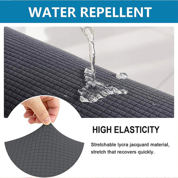 Водоустойчив калъф за диван без подлакътници, еластичен сгъваем калъф за диван с включени всички функции, против надраскване от котка, възглавница за диван за домашни любимци