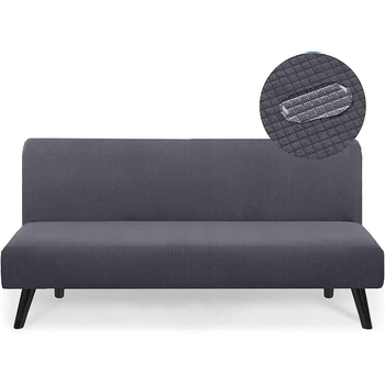 Водоустойчив калъф за диван без подлакътници, еластичен сгъваем калъф за диван с включени всички функции, против надраскване от котка, възглавница за диван за домашни любимци