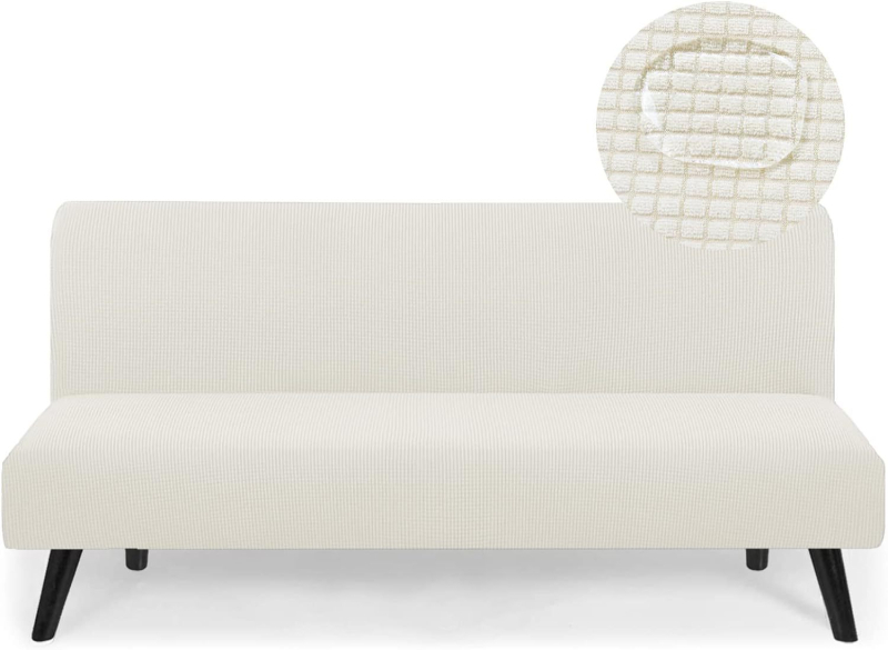 Vandeniui atsparus sofos užvalkalas be porankių, elastingas, viskas įskaičiuotas, sulankstomos sofos-lovos užvalkalas, apsaugantis nuo kačių įbrėžimų, naminių gyvūnėlių sofos pagalvėlės užvalkalas