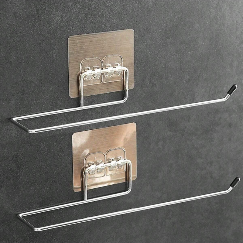 Seinale kinnitatav paberrätikurulli hoiuriiul, köök, vannituba, augustamata laiskrätikuriiul, plastist kilehoidja