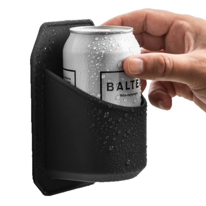 Tarpvalstybinis naujas vonios kambario dušo alaus stovas vientisas skardinių laikymo stovas gėrimų kolos lipdukas vandeniui atsparus silikoninis skylėtas