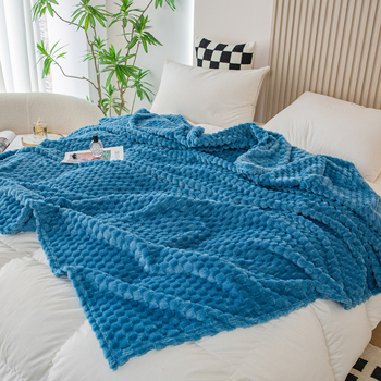 Κουβέρτα βελούδου με φλάντζα χρυσή βελούδινη κουβέρτα δώρου από βελούδο χελώνας κουβέρτα γραφείου με μονόχρωμη κουβέρτα καναπέ, κουβέρτα τελών κρεβατιού χονδρική εξωτερικού εμπορίου