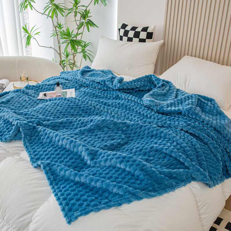 Фланцово кадифено одеяло, златна костенурка, кадифено одеяло за подарък, офис одеяло за дрямка, плътен цвят, одеяло за диван, одеяло за легло, едро, външна търговия