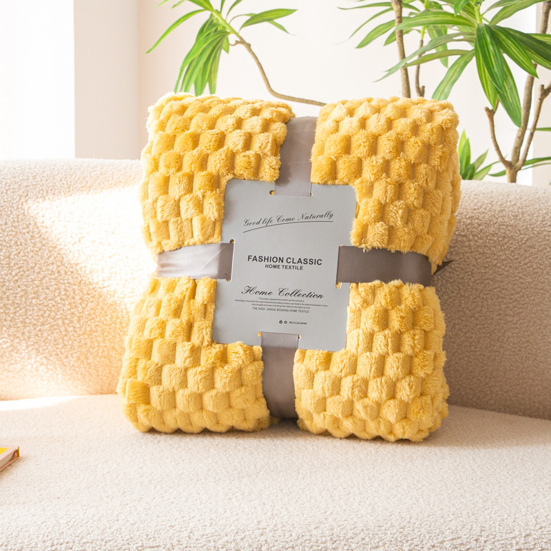 Фланцово кадифено одеяло, златна костенурка, кадифено одеяло за подарък, офис одеяло за дрямка, плътен цвят, одеяло за диван, одеяло за легло, едро, външна търговия