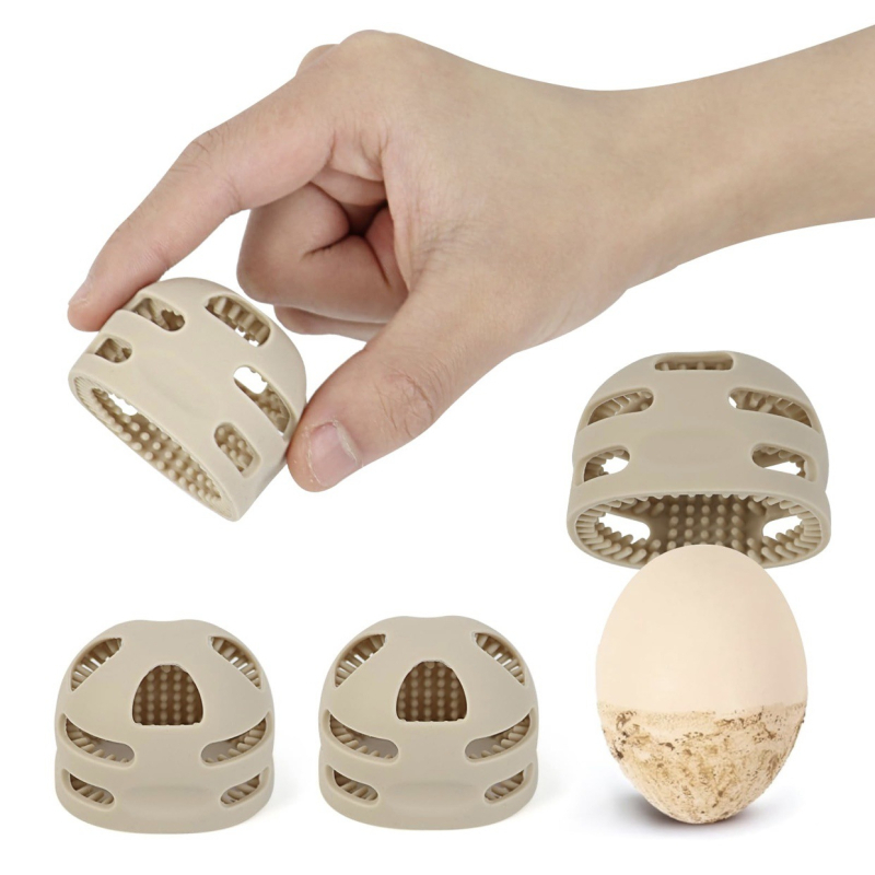 „Amazon Creative“ naujas silikoninis kiaušinių valymo šepetėlis, nešiojamas kiaušinių plovimo įrenginys, minkštas silikoninis kiaušinių plovimo įrenginys