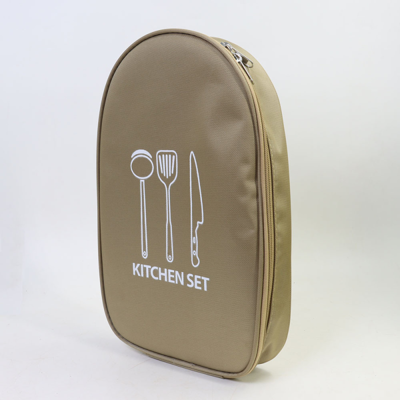 Τσάντα αποθήκευσης μαχαιριών από καμβά με υγρό κερί, τσάντα αποθήκευσης μαχαιριών σεφ, πικνίκ, κάμπινγκ, μπάρμπεκιου, τσάντα αποθήκευσης σκευών κουζίνας, τσάντα αποθήκευσης σεφ