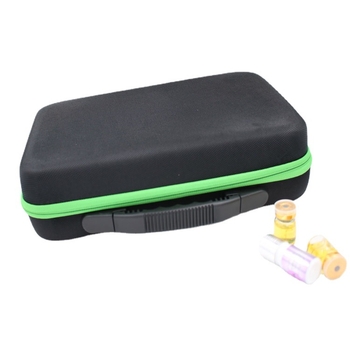 Eterinių aliejų nešiojimo krepšys, 60 dėžučių eterinių aliejų laikymo krepšys, 5 ml, 10 ml, 15 ml eterinių aliejų buteliukų laikymo ir apdailos krepšys, eva eterinių aliejų dėžutė