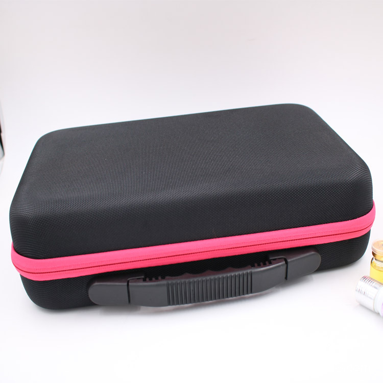 Eterinių aliejų nešiojimo krepšys, 60 dėžučių eterinių aliejų laikymo krepšys, 5 ml, 10 ml, 15 ml eterinių aliejų buteliukų laikymo ir apdailos krepšys, eva eterinių aliejų dėžutė