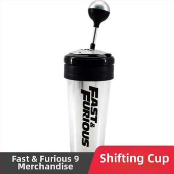 Autentne Kiired ja Vihased 9 kõrrega tass, Speed 9Logo pöörleva turbiiniga tass, parkimiskoht, funktsionaalne tass, popkorniraudämber