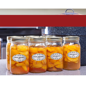 Διασυνοριακά σε απόθεμα, σε ρολό, οβάλ, αυτοκόλλητο, εγγράψιμο, ετικέτα βάζου αποθήκευσης, σε ζεστό απόθεμα