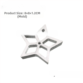 Εργαλείο τύπου mound Circle Money Crisp Hollow Snacks Making Plum Blossom Honeycomb Cake Delivery Mold Circle Oil Fried