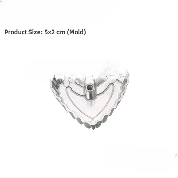 Εργαλείο τύπου mound Circle Money Crisp Hollow Snacks Making Plum Blossom Honeycomb Cake Delivery Mold Circle Oil Fried