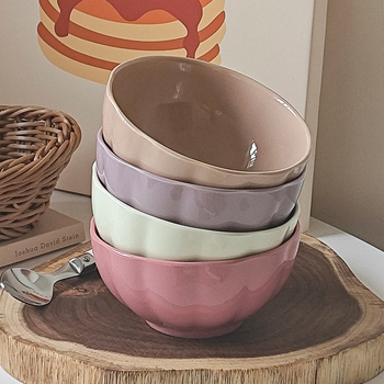 Kauss kõrge värviga glasuuriga riisikauss kodurestoran hulgimüügist magustoidukauss glasuuri all värviline kõrgekvaliteediline kauss loominguline sisustusstiil