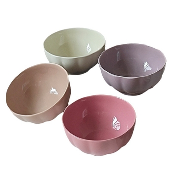 Kauss kõrge värviga glasuuriga riisikauss kodurestoran hulgimüügist magustoidukauss glasuuri all värviline kõrgekvaliteediline kauss loominguline sisustusstiil