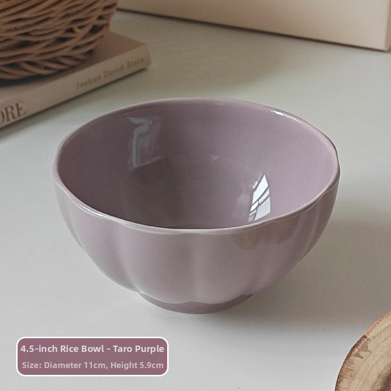 Kauss kõrge värviga glasuuriga riisikauss kodurestoran hulgimüügist magustoidukauss glasuuri all värviline kõrgekvaliteediline kauss loominguline sisustusstiil