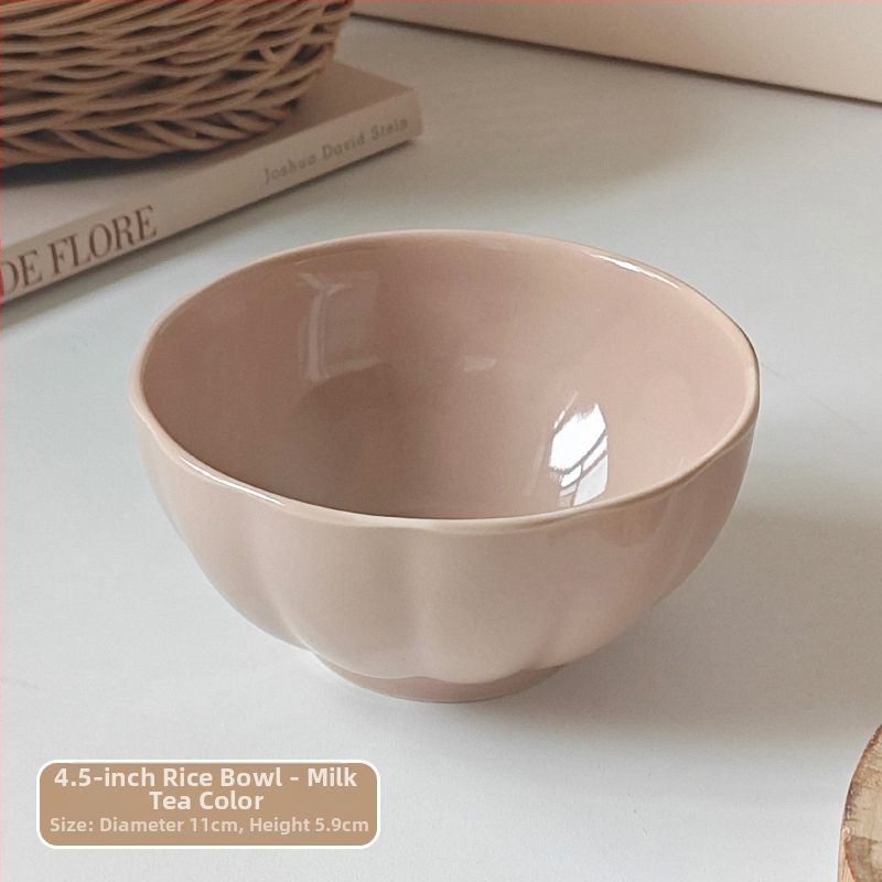 Kauss kõrge värviga glasuuriga riisikauss kodurestoran hulgimüügist magustoidukauss glasuuri all värviline kõrgekvaliteediline kauss loominguline sisustusstiil