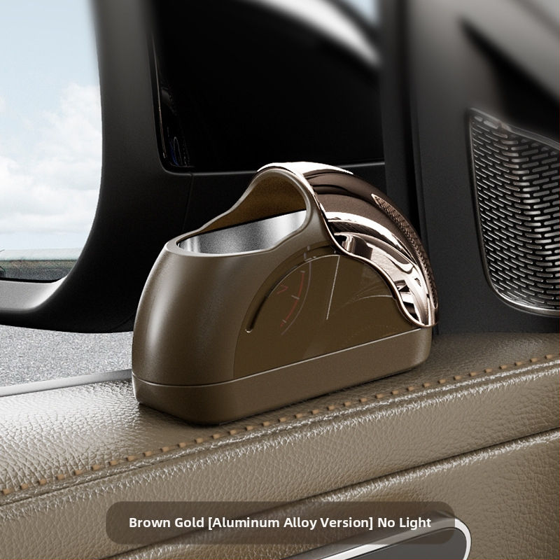 Nauja automobilio peleninė, automobilio peleninė, metalinis įdėklas, vieno paspaudimo dangtelio dangtelis, minkšta, lengva automobilio peleninė