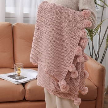 Šiaurės šalių retro dryžuotas vilnonis antklodė, vienspalvė megzta antklodė, lovos krašto antklodė, lovos sofos antklodė, lovos krašto rankšluosčio užvalkalas