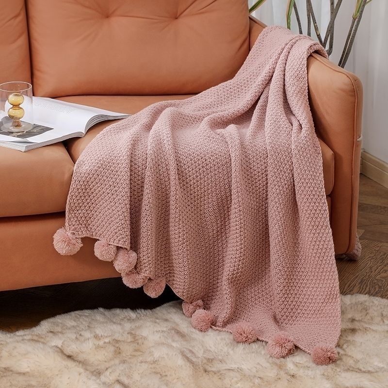 Šiaurės šalių retro dryžuotas vilnonis antklodė, vienspalvė megzta antklodė, lovos krašto antklodė, lovos sofos antklodė, lovos krašto rankšluosčio užvalkalas