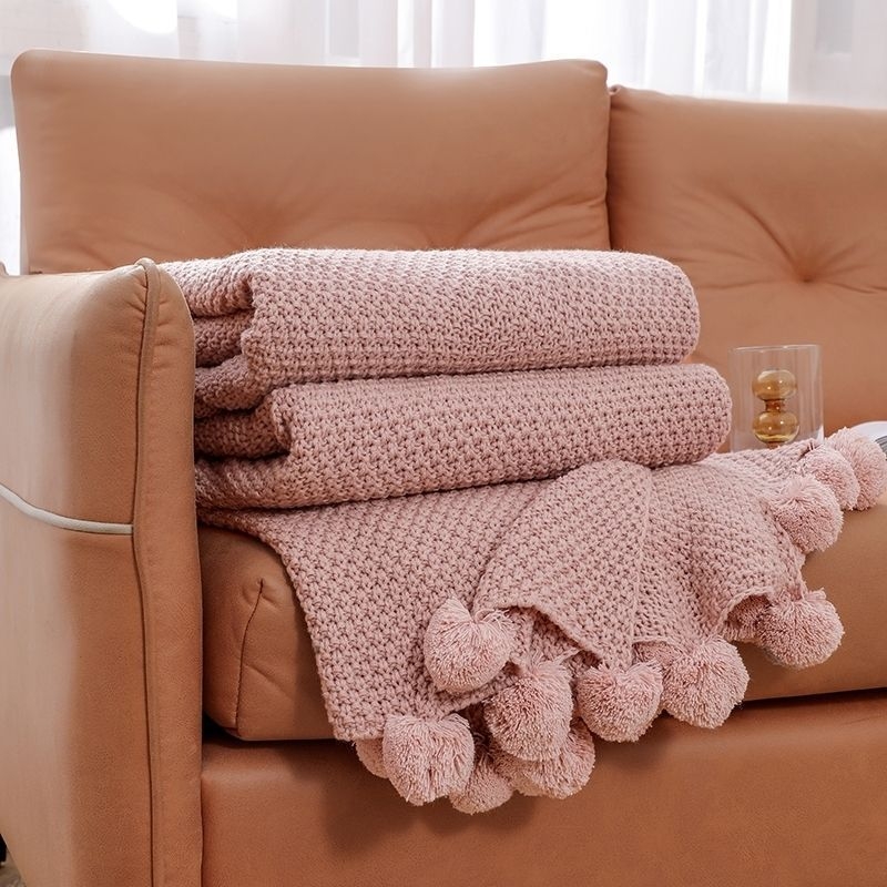 Šiaurės šalių retro dryžuotas vilnonis antklodė, vienspalvė megzta antklodė, lovos krašto antklodė, lovos sofos antklodė, lovos krašto rankšluosčio užvalkalas