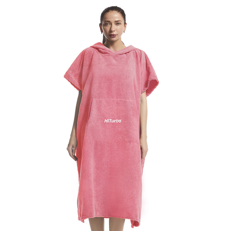 „Hiturbo“ greitai džiūstantis persirengimo apsiaustas, paplūdimio chalatas, nardymas, banglenčių sportas, šiltas apsiaustas, sugeriantis vandenį, greitai džiūstantis, atsparus vėjui ir saulei.