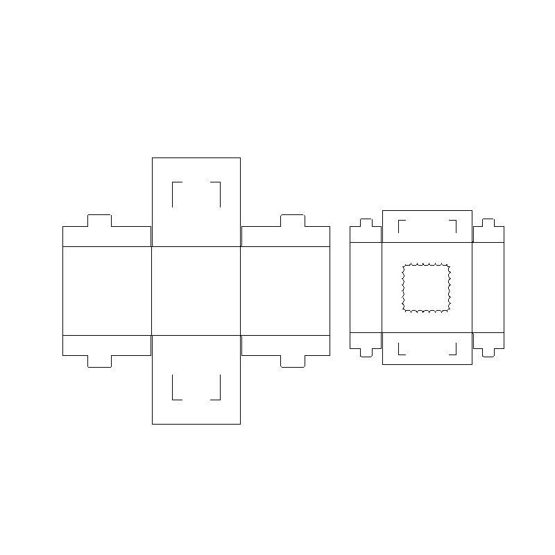Cutie albă din carton pentru tort cu capac cu fereastră pentru ambalarea brutării și patiseriei, Cakebox Transfrontalier Vânzare fierbinte