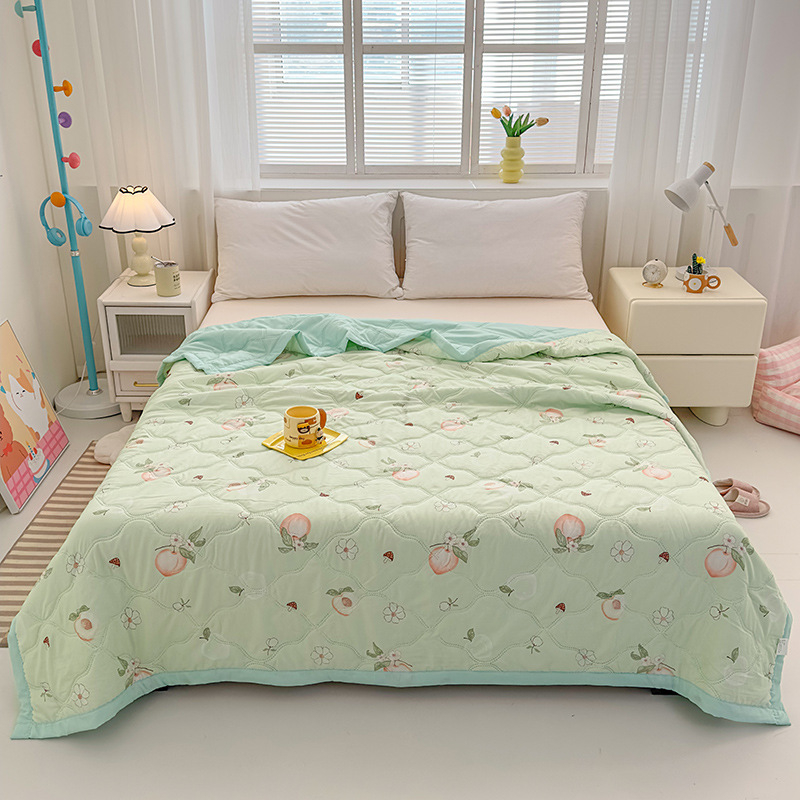 2025 Nouă pilotă de vară din bumbac lavabilă, prietenoasă cu pielea, modernizată cu Aloe Vera, din bumbac, de vară răcoroasă, cu aer condiționat, pilotă subțire, respirabilă, prietenoasă cu pielea