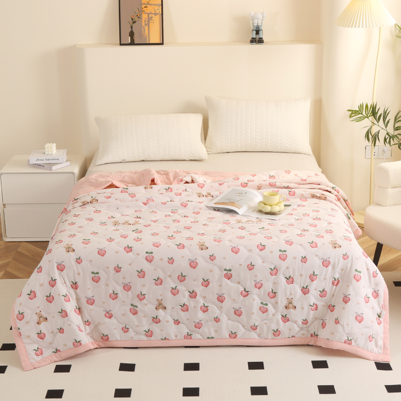 2025 Nouă pilotă de vară din bumbac lavabilă, prietenoasă cu pielea, modernizată cu Aloe Vera, din bumbac, de vară răcoroasă, cu aer condiționat, pilotă subțire, respirabilă, prietenoasă cu pielea