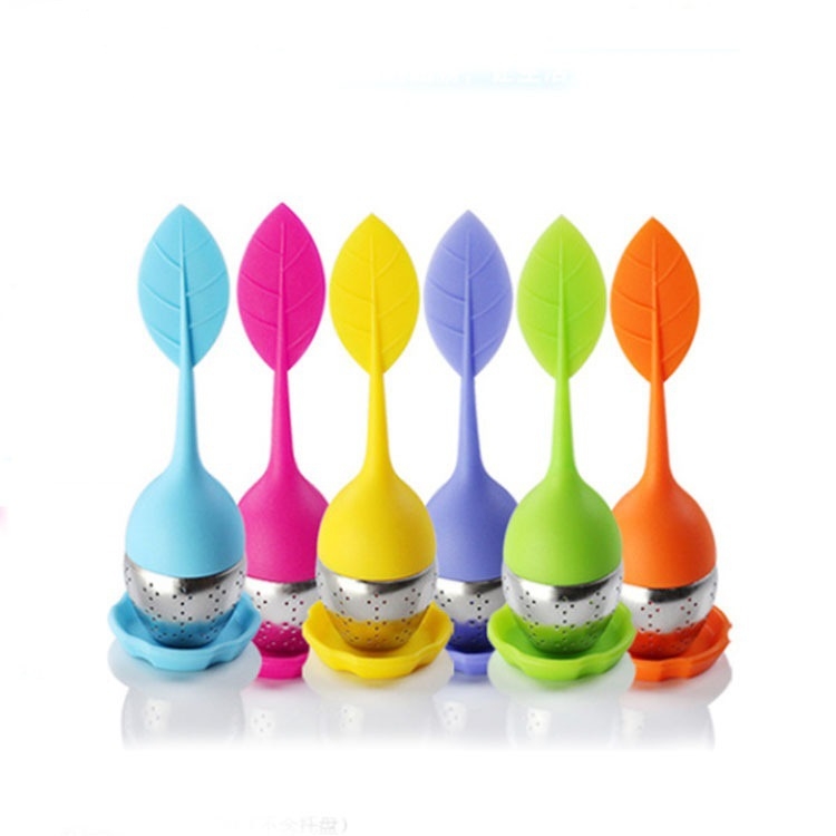 FDA maistinės klasės lapų silikoninės arbatos skyrelio arbatos virimo aparatas arbatos kamuoliukų arbatos maišelis arbatos rinkinio filtras, atsparus aukštai temperatūrai