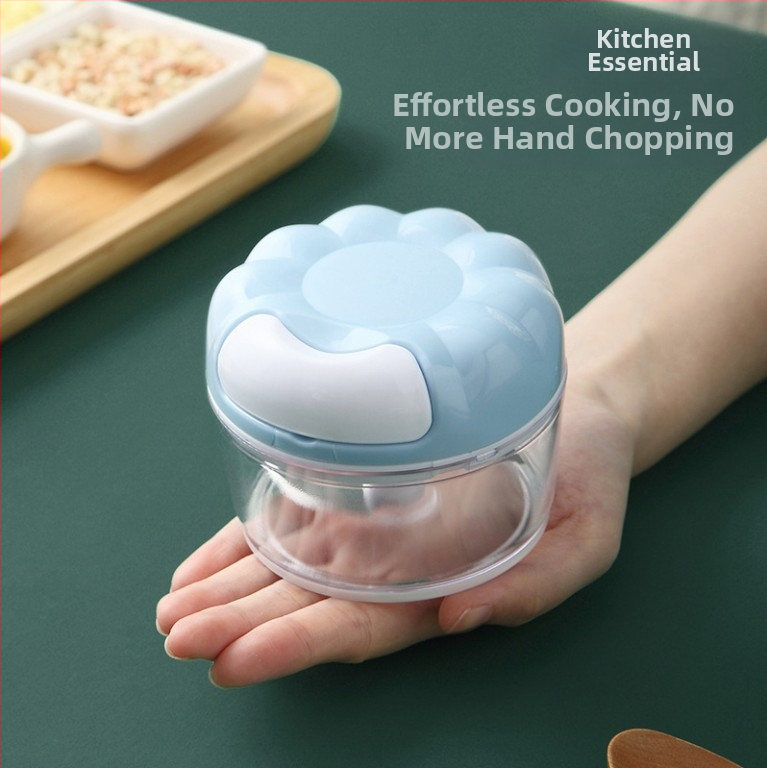 Мини пюре от чесън, малък ръчен миксер за чесън, преса за чесън, кухненски домакински миксер за чесън, миксер за чесън, дърпач за чесън
