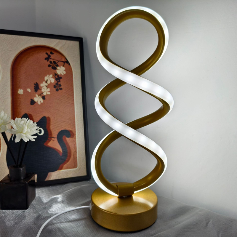 Piiriülene LED-laualamp, USB-pistikuga atmosfäärilamp, öövalgusti, laualamp, loominguline atmosfäärilamp