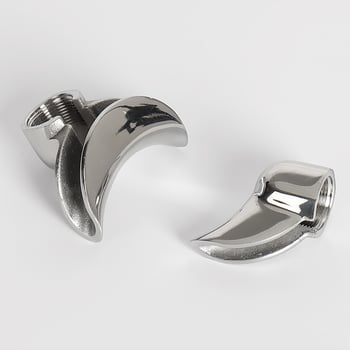 Duză deviatoare pentru aparat de cafea semiautomat, mâner, duză deviatoare din oțel inoxidabil, simplă și dublă, 58 mm, accesorii Aibao