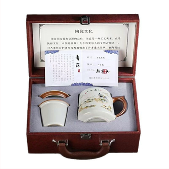 Ru krosnies arbatos puodelis susitikimams asmeninis biuro puodelis arbatos atskyrimo puodelis aukštos kokybės keraminis filtras kvapnus arbatos puodelis dovanų dėžutė