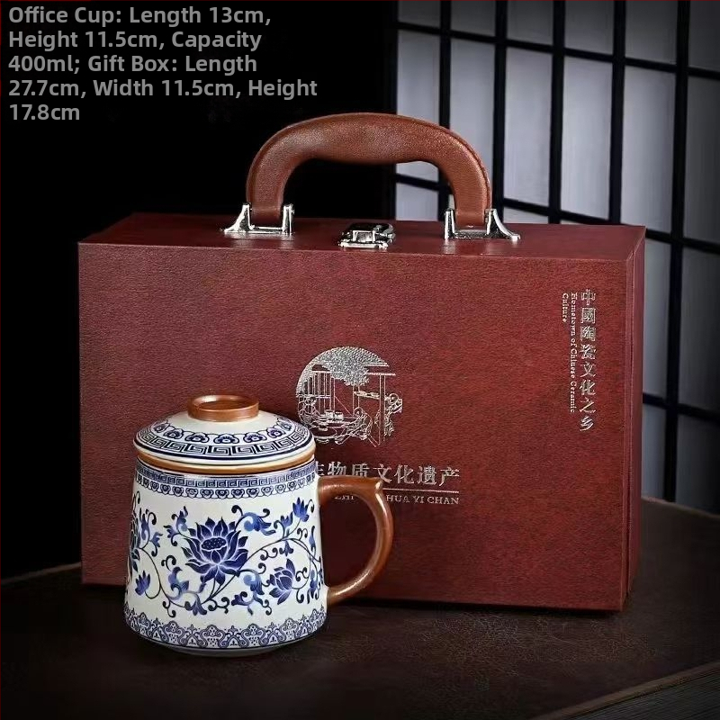 Ru krosnies arbatos puodelis susitikimams asmeninis biuro puodelis arbatos atskyrimo puodelis aukštos kokybės keraminis filtras kvapnus arbatos puodelis dovanų dėžutė