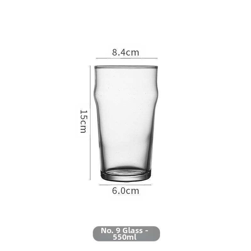 Interneto įžymybių stiklinis didelis alaus bokalas, namuose sutirštintas, kūrybingas, išskirtinis, smulkiai užplikytas kvietinis abrikosų bokalas, išskirtinis baro vyno bokalas