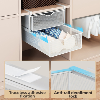 Stalčius Apatiniai Apatinių drabužių laikymo dėžė Pakabinamos Dvigubos pakabinamos kojinės Apdailos artefaktas Padalinta spinta Rūšiavimas Bendrabutis