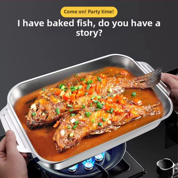 Roostevabast terasest kalagrilli pliit ristkülikukujuline majapidamise sügav plaat induktsioonpliit spetsiaalne pott Korea kandik küpsetusplaat kalagrilli pliit plaat