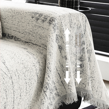 Универсална кърпа за диван John Chenille Four Seasons, калъфка за възглавница \