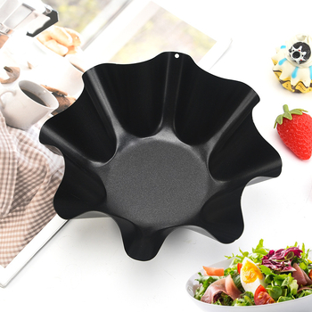 Tootja laos 8-küljeline kroonlehtedega küpsetusvorm kaheksanurkne kroonlehtedega salatikauss ebakorrapärane köögivilja- ja puuviljamagustoidu salatikauss