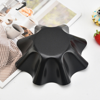 Tootja laos 8-küljeline kroonlehtedega küpsetusvorm kaheksanurkne kroonlehtedega salatikauss ebakorrapärane köögivilja- ja puuviljamagustoidu salatikauss