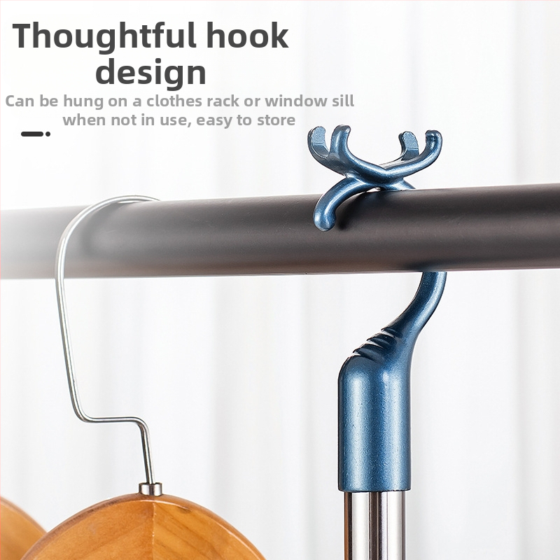 Balkónové vidlice na bielizeň z nehrdzavejúcej ocele, zasúvacia tyč na bielizeň, zahustená zahustená vidlica na bielizeň, tyč na bielizeň, predĺžená tyč na bielizeň, veľkoobchod